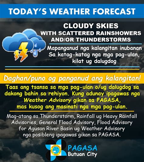 pagasa weather forecast butuan city|Weather for Butuan City, Philippines .